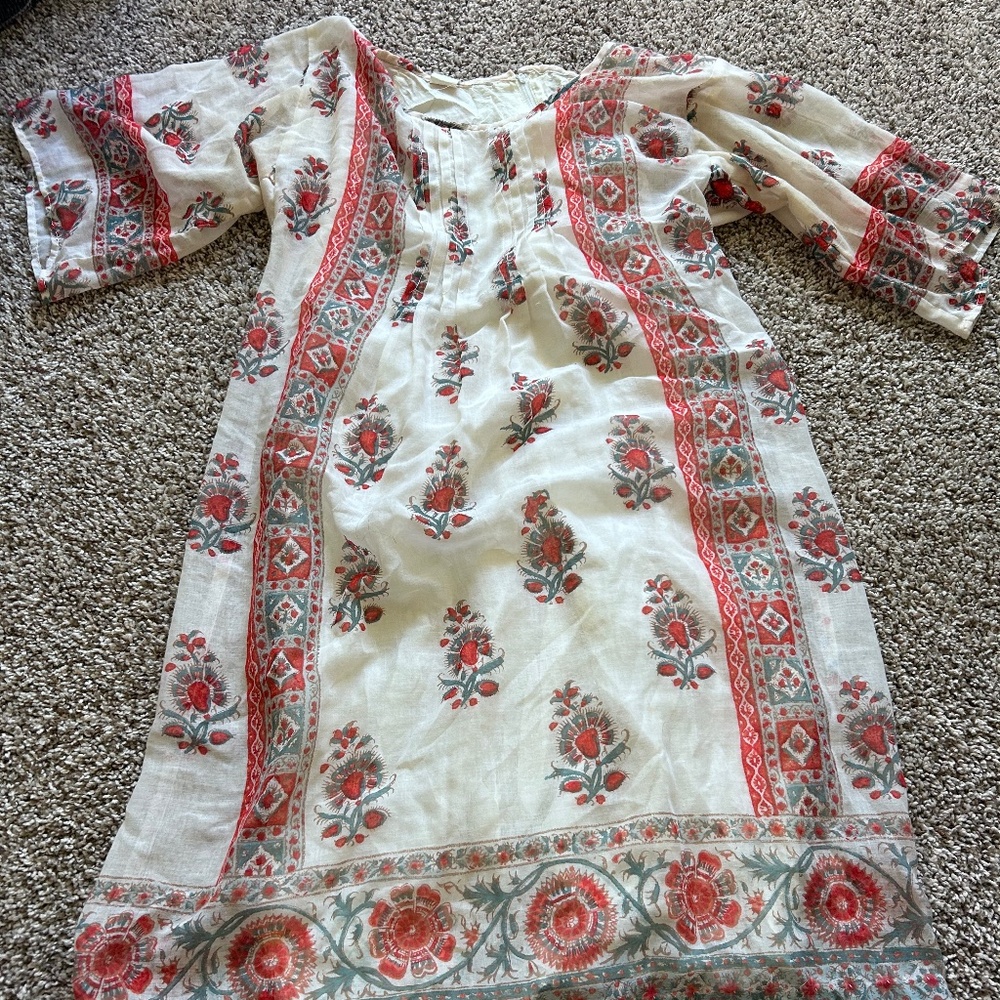 Gorgeous vintage Woodstock summer dress